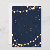 Housewärming Party Oh mein Gourd! Schwarz und Weiß Einladung (Rückseite)