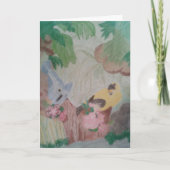 Housewarminggruß Dankeskarte (Vorderseite)