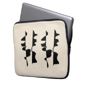 Housse d'Ordinateur Portable - Abstrait Dual Face Laptopschutzhülle (Vorderseite Links)