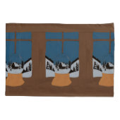 Housse d'Oreiller Hivernale - Boule à Neige Kissenbezug (Rückseite)