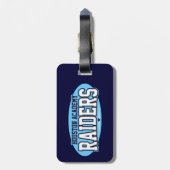 Houston-Akademie; Räuber Gepäckanhänger (Rückseite vertikal)