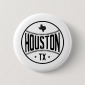 Houston Baseball Themed Button (Vorderseite)