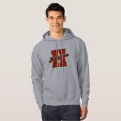 Houston-Buchstabe Hoodie (Vorne ganz)