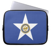 Houston City Flag Laptop Sleeve (Vorderseite)