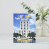 Houston City Hall, Texas Postkarte (Stehend Vorderseite)