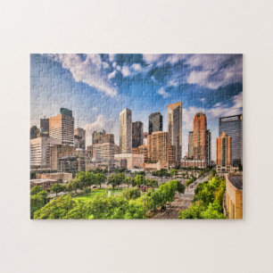 Houston Cityscape Gebäude Jigsaw Puzzle