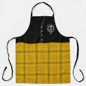 Houston Clan Abzeichen & Tartan Kilt Schürze (Vorderseite)