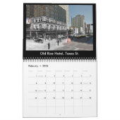 Houston - "dann und jetzt" tragen Sie ein Kalender (Feb 2026)