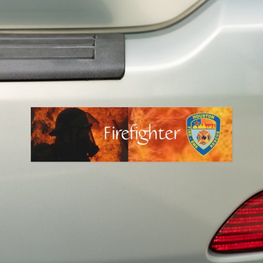 Houston-Feuerwehr Autoaufkleber (Auf Auto)
