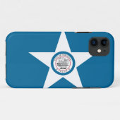 Houston Flag Case-Mate iPhone Hülle (Rückseite (Horizontal))