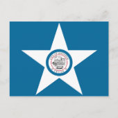 Houston Flag Postkarte (Vorderseite)