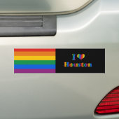 HOUSTON-GAY PRIDE AUTOAUFKLEBER (Auf Auto)
