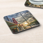 Houston-Höhen-19. Straßen-Vintages Theater Untersetzer (Linke Seite)