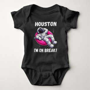 Houston, ich bin im Break - Relaxing Astronaut Baby Strampler