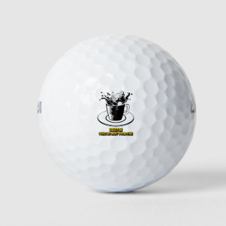 Houston ich habe so viele Probleme Golfball