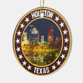 Houston Keramik Ornament (Links)