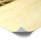 HOUSTON LIVESTOCK SHOW RODEO PARADE POSTER DRUCKEN (Ecke)