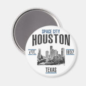 Houston Magnet (Vorderseite/Rückseite)