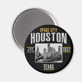 Houston Magnet (Vorderseite/Rückseite)