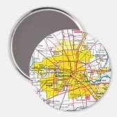 Houston Magnet (Vorderseite/Rückseite)