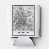 Houston Map Dosenkühler (Rückseite)