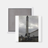 Houston NASA Tour Magnet (Vorderseite/Rückseite)