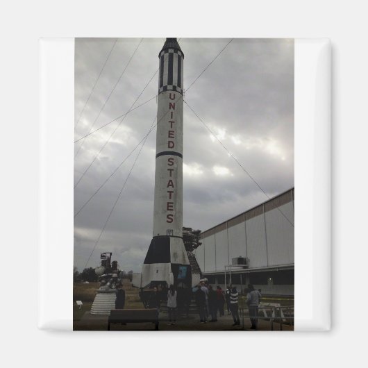 Houston NASA Tour Magnet (Vorne)