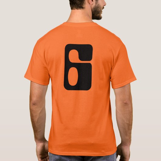 Houston! Nummer 6! Jonathan! T-Shirt (Rückseite)