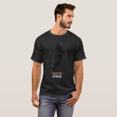 Houston Outer Space Astronaut T-Shirt (Vorne ganz)