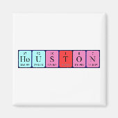 Houston Periodenmagnet Magnet (Vorne)