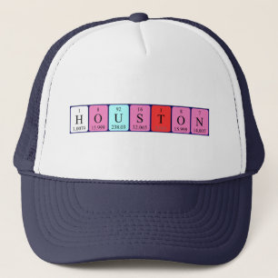 Houston Periodiston-Tabellenname Truckerkappe