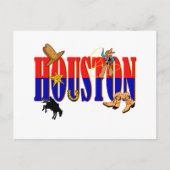 Houston Pics Postkarte (Vorderseite)