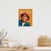 Houston-Plakat Poster (Küche)