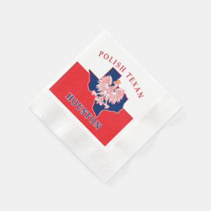 Houston Polish Texan Serviette