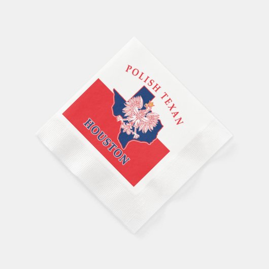 Houston Polish Texan Serviette (Ecke)