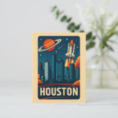 HOUSTON Postcard Postkarte (Stehend Vorderseite)