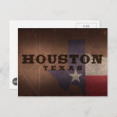 Houston Postcard Postkarte (Vorne/Hinten)