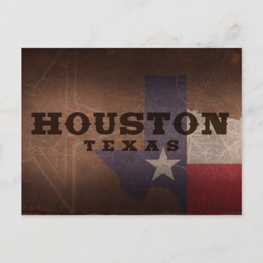 Houston Postcard Postkarte (Vorderseite)