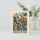 HOUSTON Postcard Postkarte (Stehend Vorderseite)