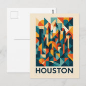 HOUSTON Postcard Postkarte (Vorne/Hinten)