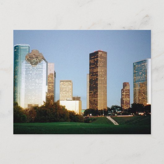Houston Postkarte (Vorderseite)
