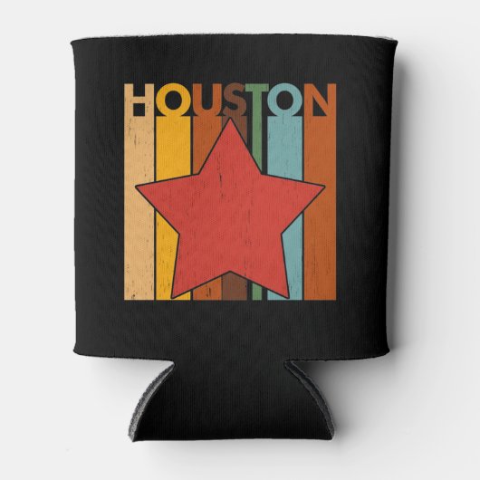 HOUSTON Retro Vintag Dosenkühler (Vorderseite)