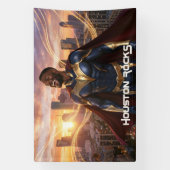 HOUSTON ROCK - TEXAS BANNER (Vertikal)