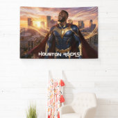 HOUSTON ROCK - TEXAS BANNER (InSitu)