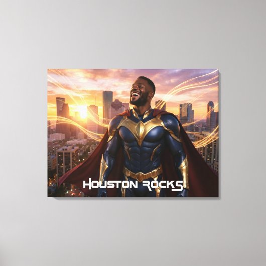 HOUSTON ROCKS - TEXAS LEINWANDDRUCK (Vorderseite)