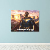 HOUSTON ROCKS - TEXAS LEINWANDDRUCK (Insitu (Holzboden))