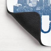 Houston-Skyline-Entwurf Mousepad (Ecke)
