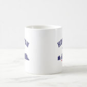 Houston Skyline in Modern Style Kaffeetasse (Mittel)