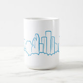 Houston-Skyline Kaffeetasse (Mittel)
