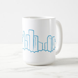 Houston-Skyline Kaffeetasse